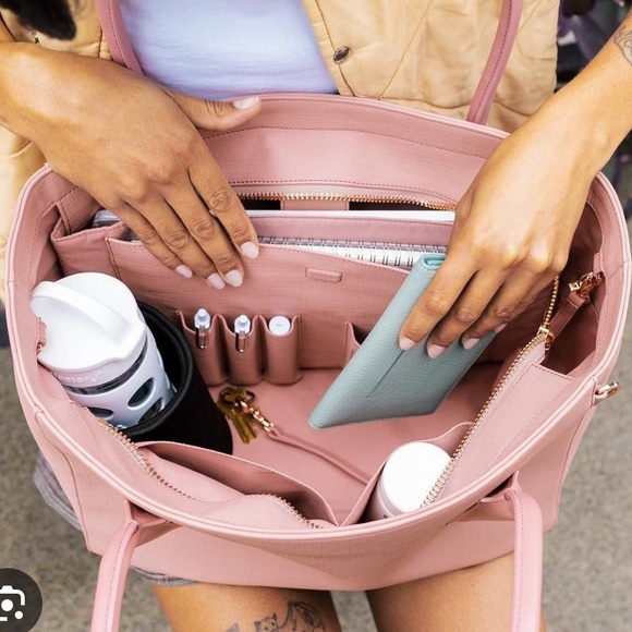 Dagne Dover Legend Signature Tote *Limited Edition Wildflower Pink! - Picture 11 of 16